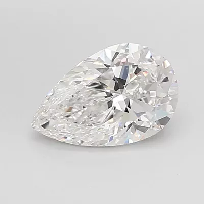 2.53ct E VS1 Rare Carat Ideal Cut Pear Lab Grown Diamond