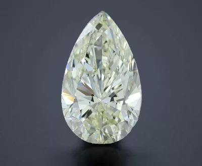 4.40ct J VS1 Rare Carat Ideal Cut Pear Diamond