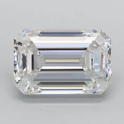 2.05ct E VS1 Rare Carat Ideal Cut Emerald Lab Grown Diamond
