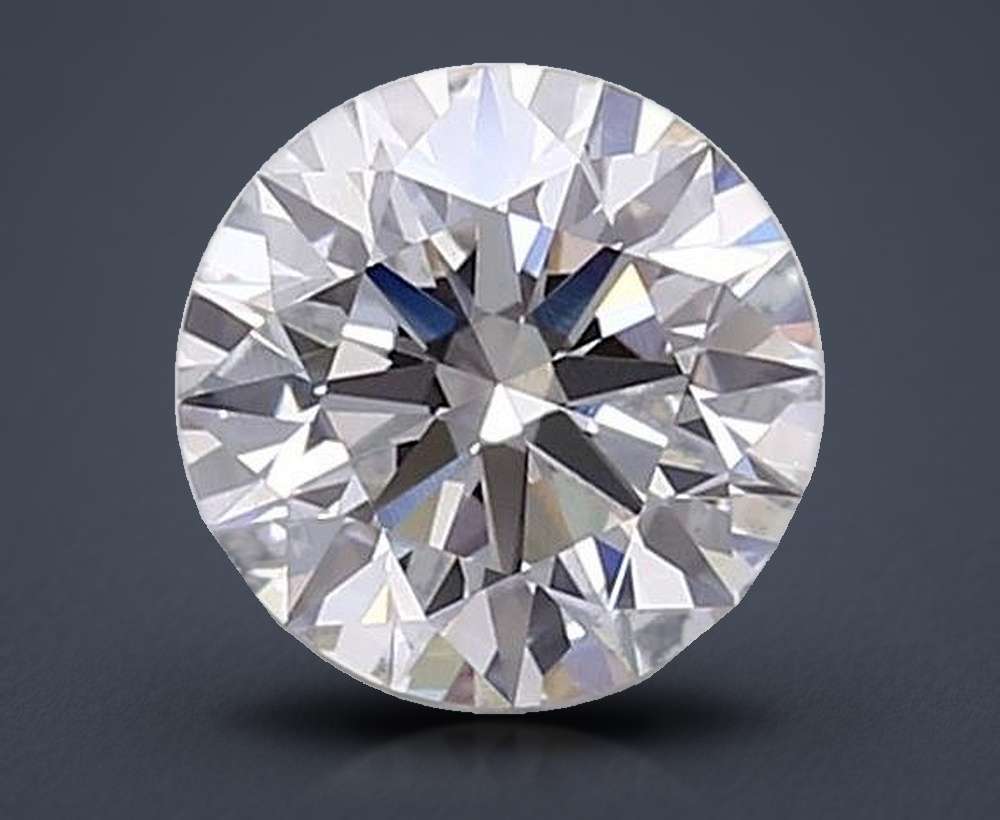 1.59ct H VVS2 Rare Carat Ideal Cut Round Lab Grown Diamond