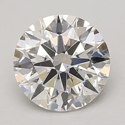 1.57ct E VS2 Rare Carat Ideal Cut Round Lab Grown Diamond