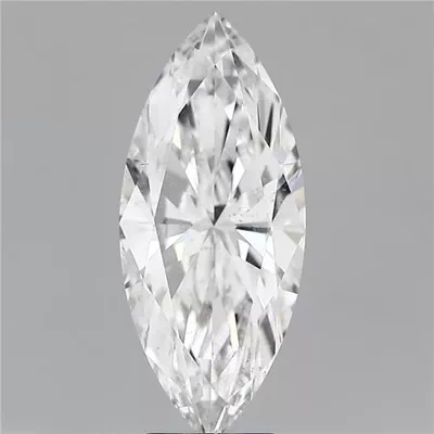 5.02ct D SI2 Rare Carat Ideal Cut Marquise Diamond