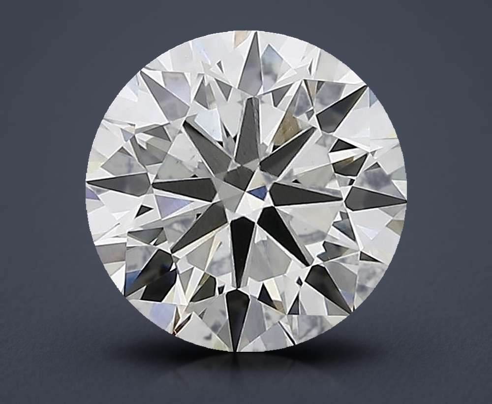 2.35ct J VS1 Excellent Cut Round Lab Grown Diamond