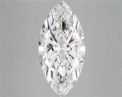 5.58ct F VS2 Rare Carat Ideal Cut Marquise Lab Grown Diamond