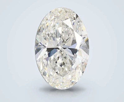 5.02ct F VVS2 Rare Carat Ideal Cut Oval Lab Grown Diamond