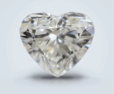0.82ct K VS2 Rare Carat Ideal Cut Heart Diamond