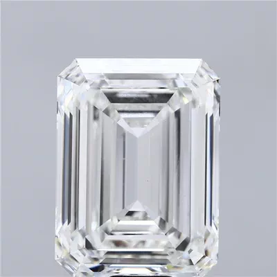 20.24ct G VS1 Rare Carat Ideal Cut Emerald Lab Grown Diamond