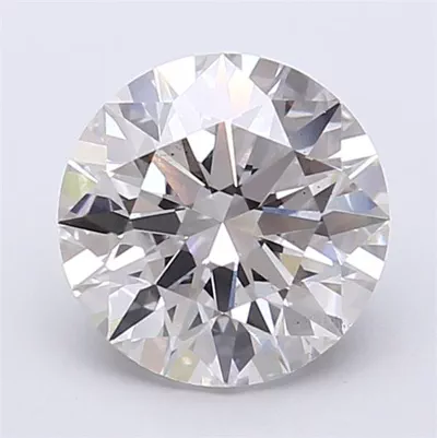 2.09ct F VS2 Rare Carat Ideal Cut Round Lab Grown Diamond