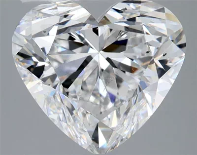 3.10ct D SI1 Rare Carat Ideal Cut Heart Diamond