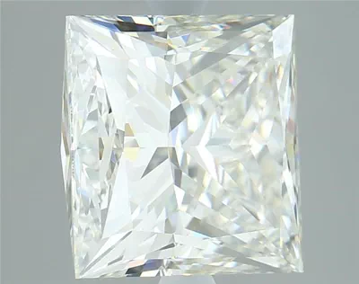 4.24ct I VVS2 Rare Carat Ideal Cut Princess Lab Grown Diamond