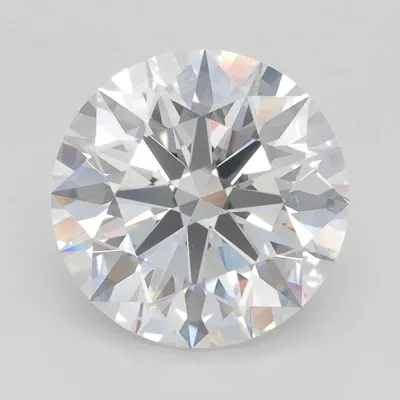 5.03ct D VVS1 Rare Carat Ideal Cut Round Lab Grown Diamond