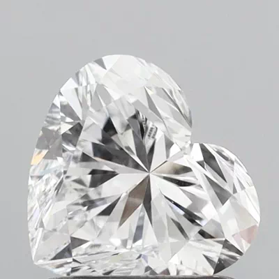 1.07ct E VVS2 Very Good Cut Heart Lab Grown Diamond