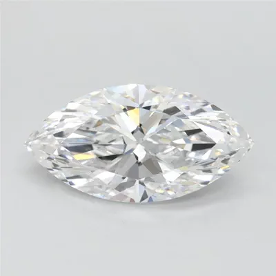 1.52ct D VVS1 Rare Carat Ideal Cut Marquise Lab Grown Diamond