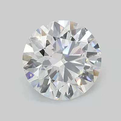 3.24ct E VVS2 Rare Carat Ideal Cut Round Lab Grown Diamond