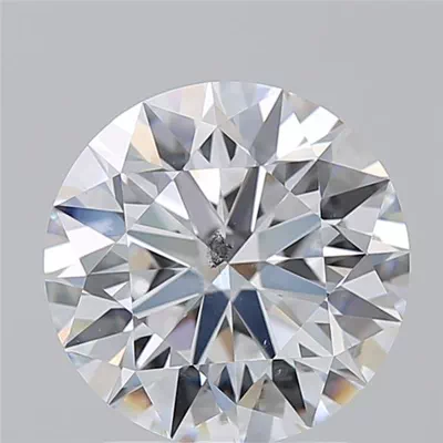 2.26ct E SI2 Rare Carat Ideal Cut Round Diamond