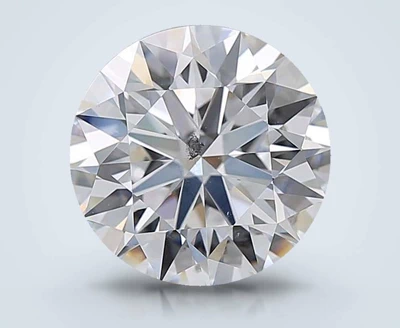 2.26ct E SI2 Rare Carat Ideal Cut Round Diamond