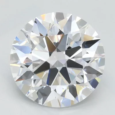 2.13ct D VVS1 Rare Carat Ideal Cut Round Lab Grown Diamond