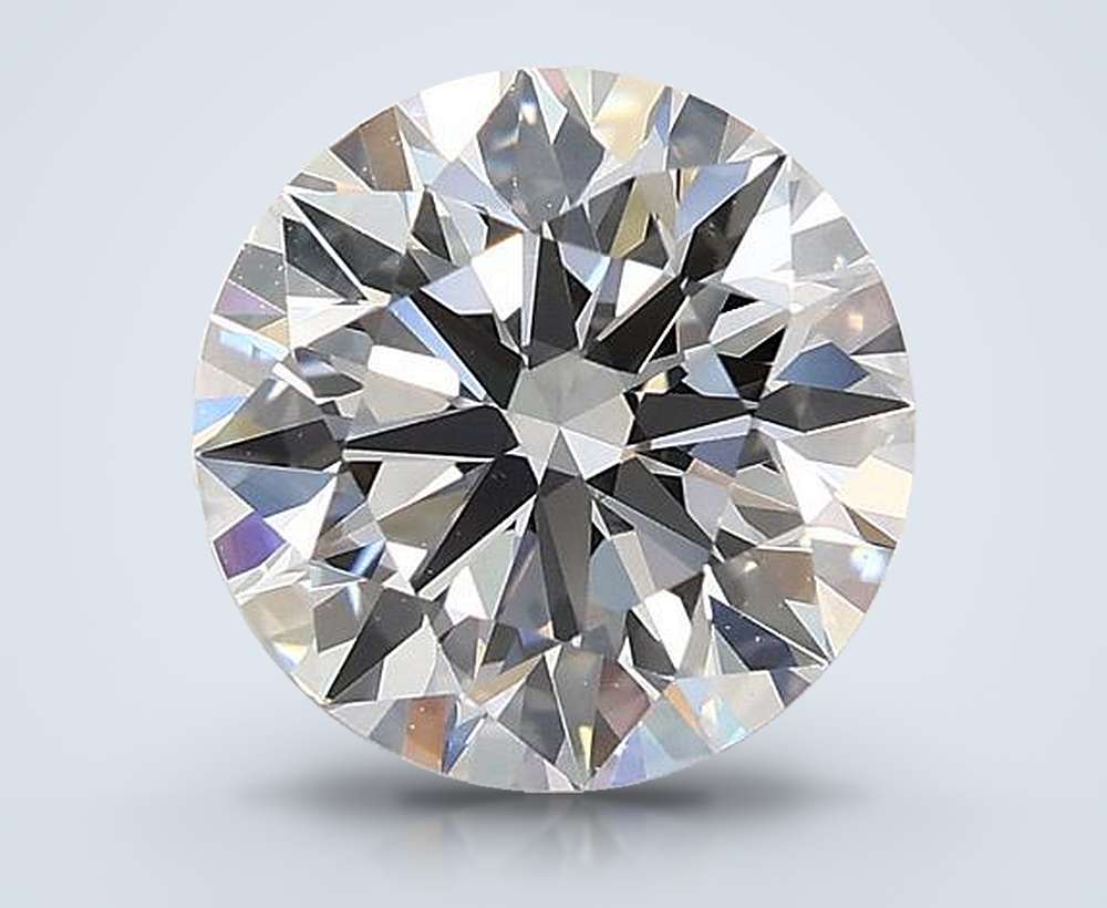 1.23ct D VVS1 Rare Carat Ideal Cut Round Lab Grown Diamond