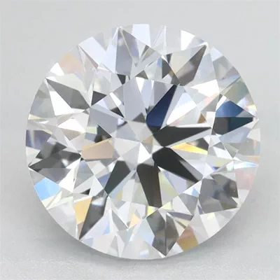 2.45ct D VVS1 Rare Carat Ideal Cut Round Lab Grown Diamond