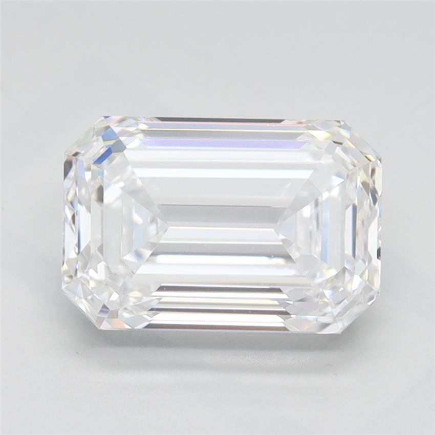 2.40ct E VS2 Rare Carat Ideal Cut Emerald Lab Grown Diamond