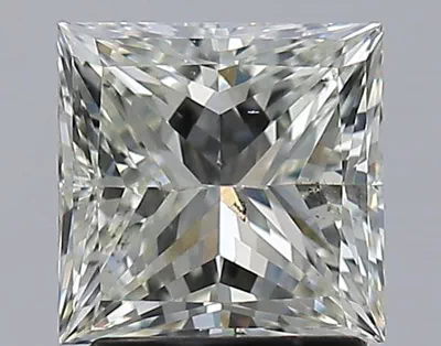 2.00ct J SI2 Excellent Cut Princess Diamond