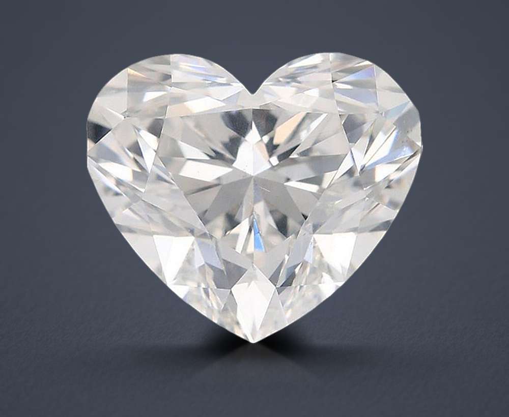 1.54ct G SI2 Rare Carat Ideal Cut Heart Diamond