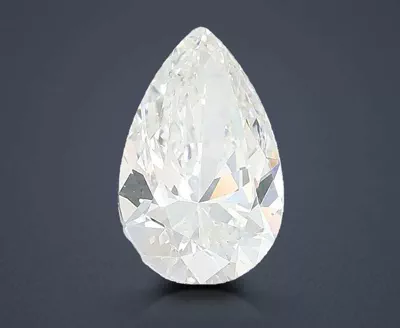 1.60ct E VS1 Rare Carat Ideal Cut Pear Lab Grown Diamond