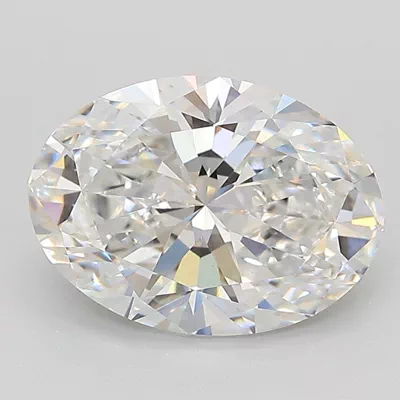2.52ct E VVS2 Rare Carat Ideal Cut Oval Lab Grown Diamond
