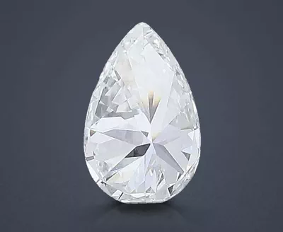 1.17ct F VS2 Very Good Cut Pear Lab Grown Diamond