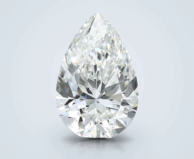 4.03ct H SI1 Rare Carat Ideal Cut Pear Diamond