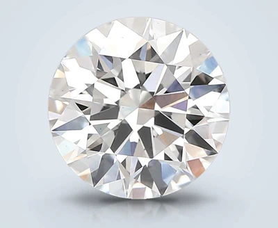 3.55ct E VS2 Rare Carat Ideal Cut Round Lab Grown Diamond