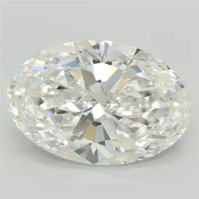7.62ct E VS1 Rare Carat Ideal Cut Oval Lab Grown Diamond