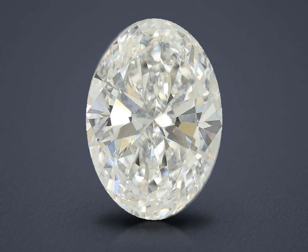 7.62ct E VS1 Rare Carat Ideal Cut Oval Lab Grown Diamond
