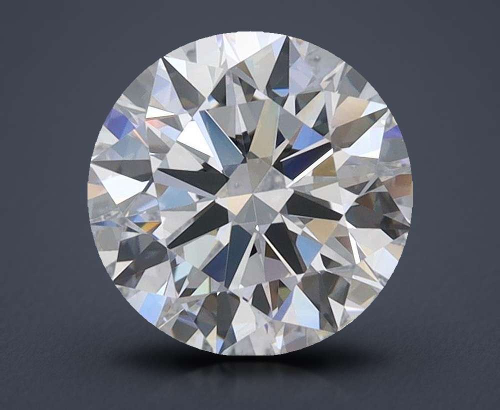 1.96ct D FL Rare Carat Ideal Cut Round Lab Grown Diamond