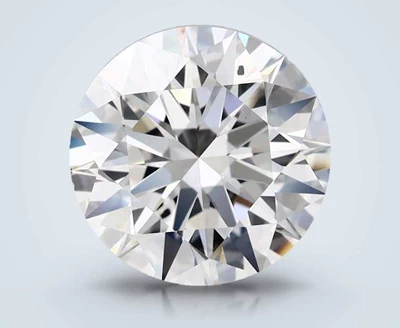 3.51ct E SI1 Rare Carat Ideal Cut Round Lab Grown Diamond