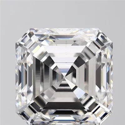 4.02ct F VS1 Rare Carat Ideal Cut Asscher Lab Grown Diamond