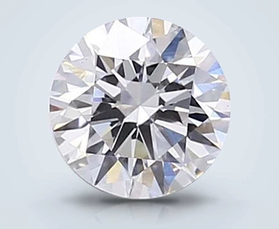 1.54ct F VS1 Rare Carat Ideal Cut Round Lab Grown Diamond