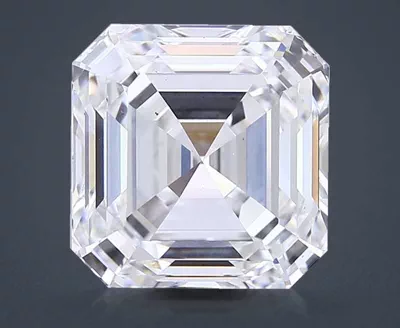 7.02ct E VS2 Rare Carat Ideal Cut Asscher Lab Grown Diamond