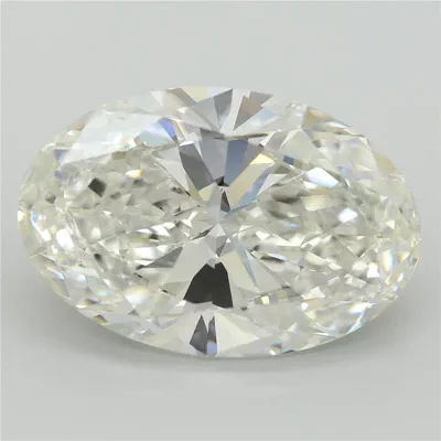 13.37ct F VVS2 Rare Carat Ideal Cut Oval Lab Grown Diamond