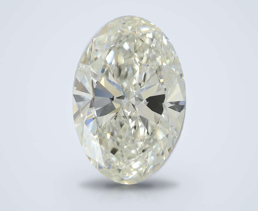 13.37ct F VVS2 Rare Carat Ideal Cut Oval Lab Grown Diamond