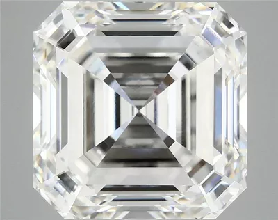 10.01ct F VVS2 Excellent Cut Asscher Lab Grown Diamond