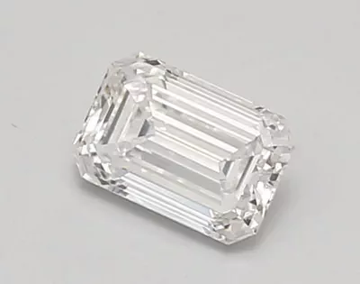 0.81ct D VVS2 Rare Carat Ideal Cut Emerald Lab Grown Diamond