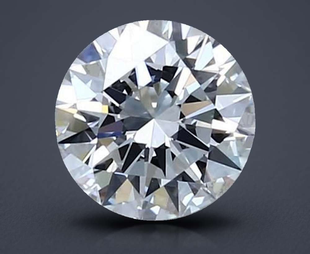 0.90ct E VVS2 Rare Carat Ideal Cut Round Diamond