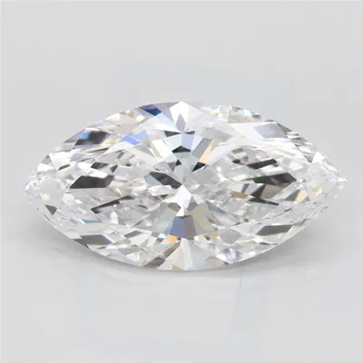 2.09ct D VVS1 Rare Carat Ideal Cut Marquise Lab Grown Diamond