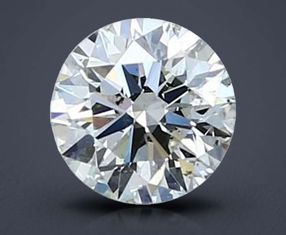 0.60ct K SI1 Very Good Cut Round Diamond