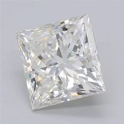 1.56ct H VS1 Rare Carat Ideal Cut Princess Lab Grown Diamond