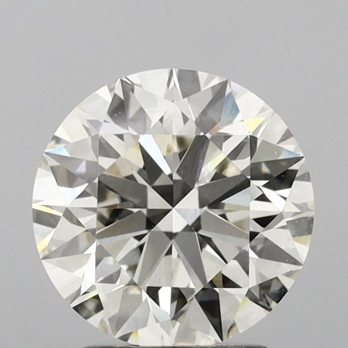 2.54ct I VVS2 Rare Carat Ideal Cut Round Lab Grown Diamond