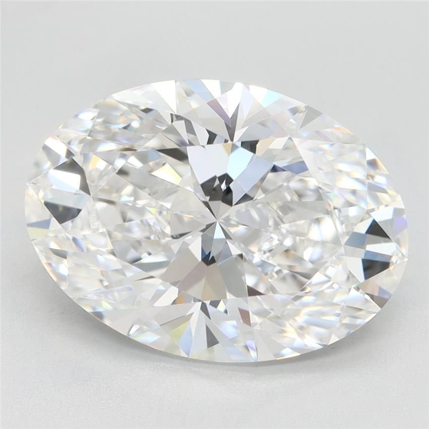 4.42ct E VVS1 Rare Carat Ideal Cut Oval Lab Grown Diamond