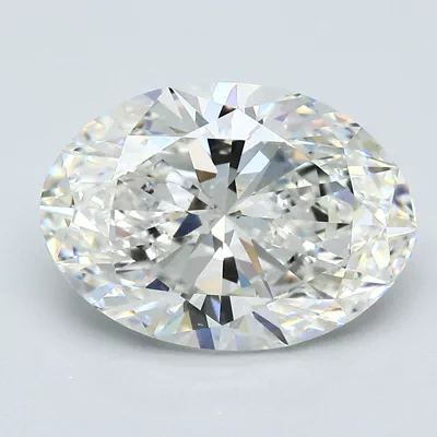 4.01ct G VS2 Rare Carat Ideal Cut Oval Diamond