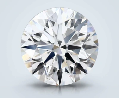 2.58ct E SI1 Rare Carat Ideal Cut Round Lab Grown Diamond